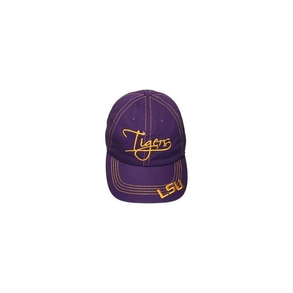 LSU Tigers Purple & Gold Baseball Cap Louisiana State University College Cap - Picture 2 of 12